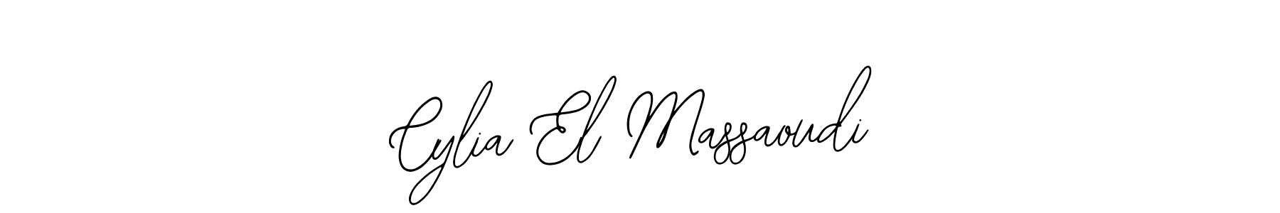 Make a beautiful signature design for name Cylia El Massaoudi. With this signature (Bearetta-2O07w) style, you can create a handwritten signature for free. Cylia El Massaoudi signature style 12 images and pictures png