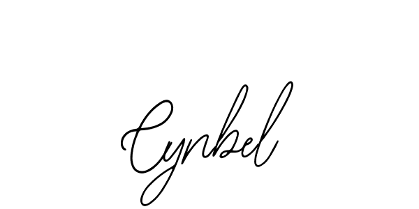 How to make Cynbel name signature. Use Bearetta-2O07w style for creating short signs online. This is the latest handwritten sign. Cynbel signature style 12 images and pictures png