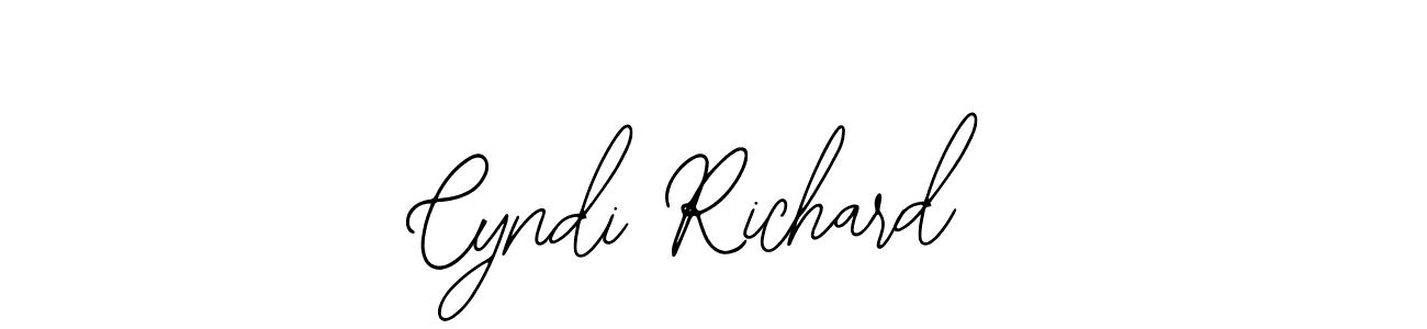 Similarly Bearetta-2O07w is the best handwritten signature design. Signature creator online .You can use it as an online autograph creator for name Cyndi Richard. Cyndi Richard signature style 12 images and pictures png