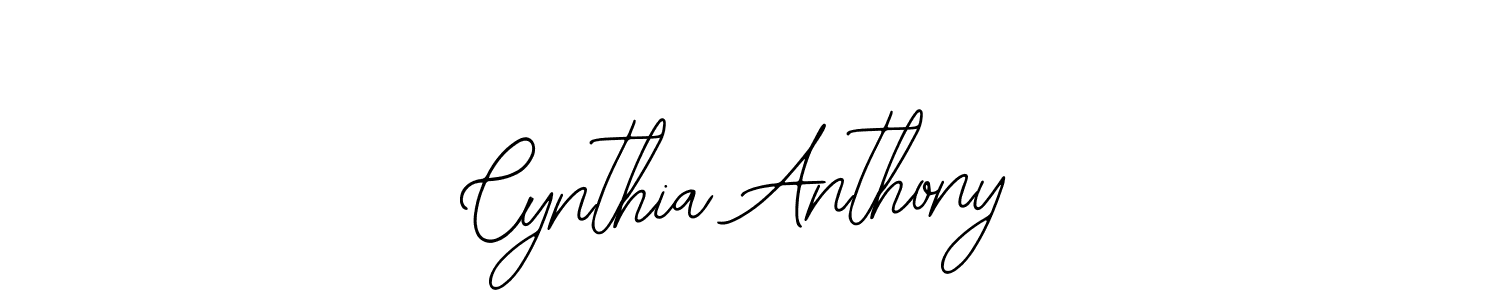 How to make Cynthia Anthony signature? Bearetta-2O07w is a professional autograph style. Create handwritten signature for Cynthia Anthony name. Cynthia Anthony signature style 12 images and pictures png