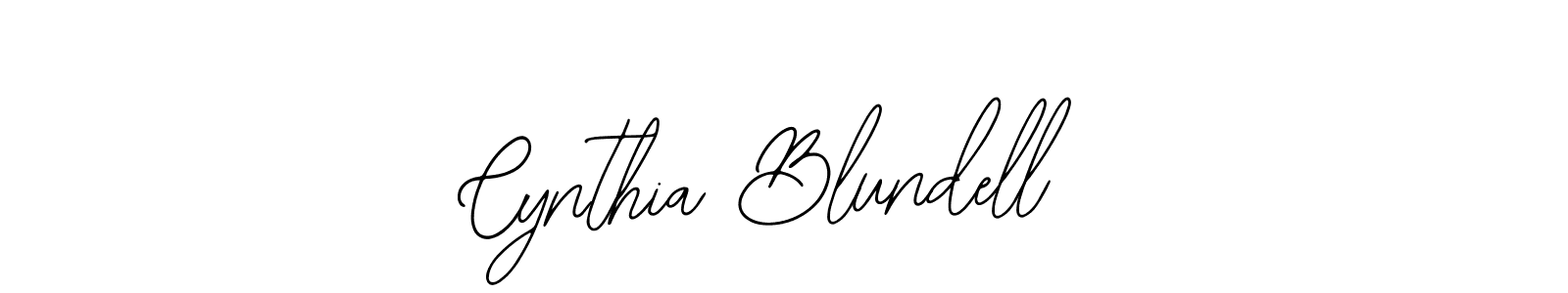 It looks lik you need a new signature style for name Cynthia Blundell. Design unique handwritten (Bearetta-2O07w) signature with our free signature maker in just a few clicks. Cynthia Blundell signature style 12 images and pictures png
