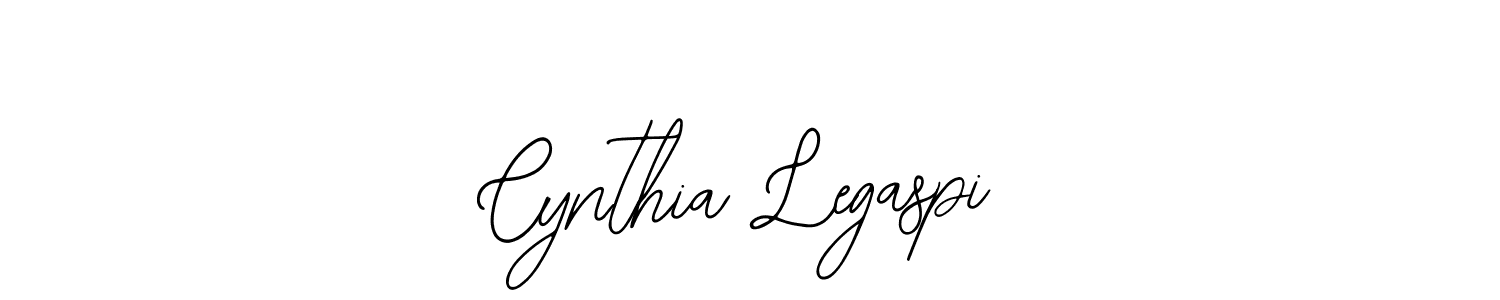 How to make Cynthia Legaspi name signature. Use Bearetta-2O07w style for creating short signs online. This is the latest handwritten sign. Cynthia Legaspi signature style 12 images and pictures png