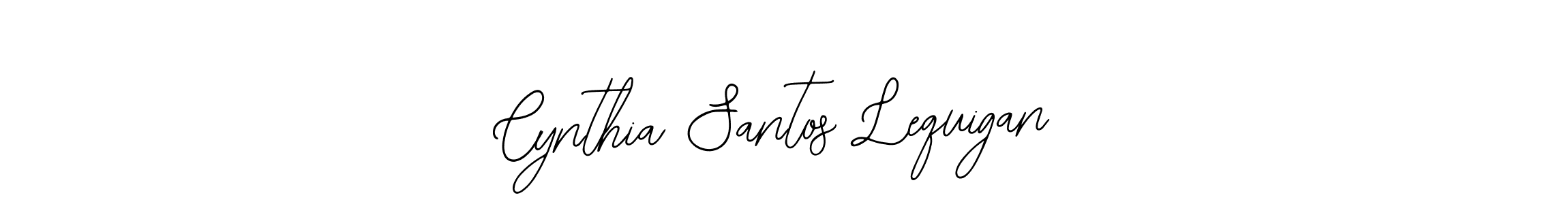 The best way (Bearetta-2O07w) to make a short signature is to pick only two or three words in your name. The name Cynthia Santos Lequigan include a total of six letters. For converting this name. Cynthia Santos Lequigan signature style 12 images and pictures png