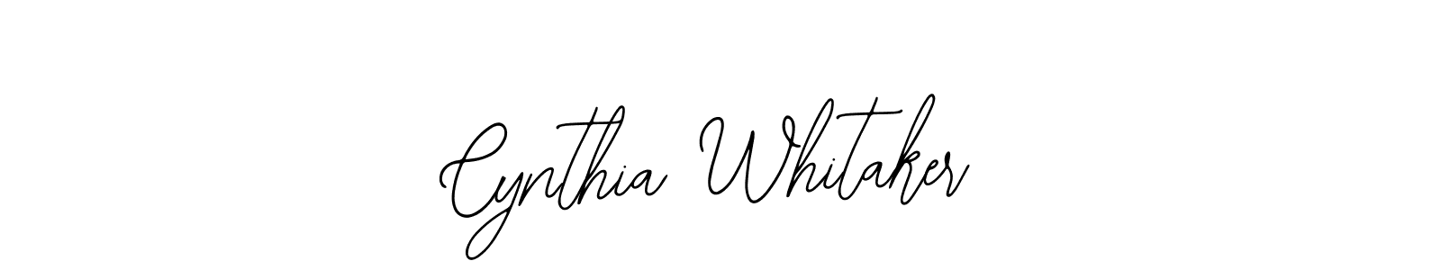 Create a beautiful signature design for name Cynthia Whitaker. With this signature (Bearetta-2O07w) fonts, you can make a handwritten signature for free. Cynthia Whitaker signature style 12 images and pictures png