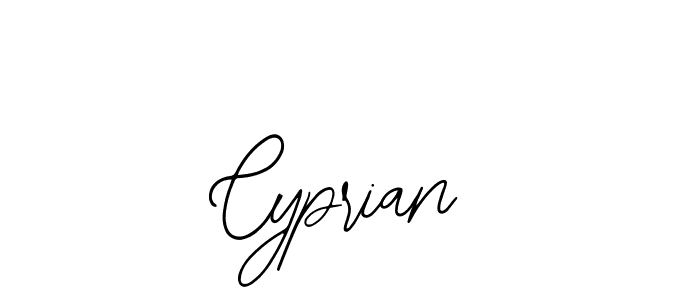 Use a signature maker to create a handwritten signature online. With this signature software, you can design (Bearetta-2O07w) your own signature for name Cyprian. Cyprian signature style 12 images and pictures png