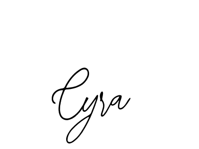 Similarly Bearetta-2O07w is the best handwritten signature design. Signature creator online .You can use it as an online autograph creator for name Cyra. Cyra signature style 12 images and pictures png