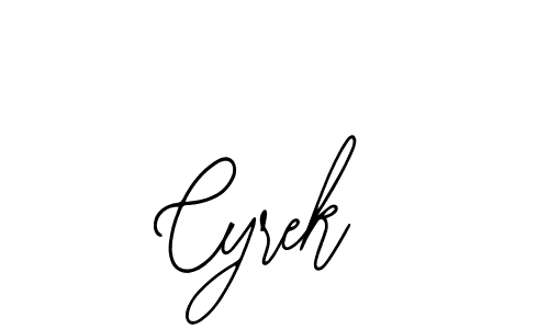 How to Draw Cyrek signature style? Bearetta-2O07w is a latest design signature styles for name Cyrek. Cyrek signature style 12 images and pictures png