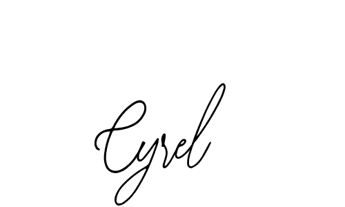 Create a beautiful signature design for name Cyrel. With this signature (Bearetta-2O07w) fonts, you can make a handwritten signature for free. Cyrel signature style 12 images and pictures png