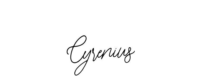 Make a beautiful signature design for name Cyrenius. With this signature (Bearetta-2O07w) style, you can create a handwritten signature for free. Cyrenius signature style 12 images and pictures png