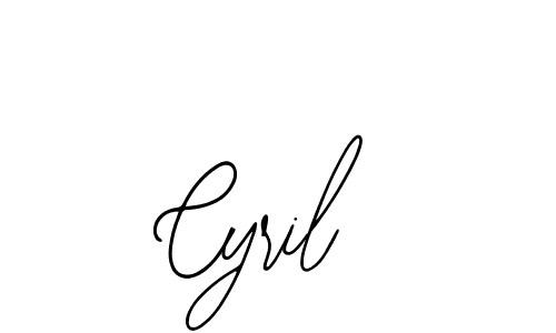 Create a beautiful signature design for name Cyril. With this signature (Bearetta-2O07w) fonts, you can make a handwritten signature for free. Cyril signature style 12 images and pictures png