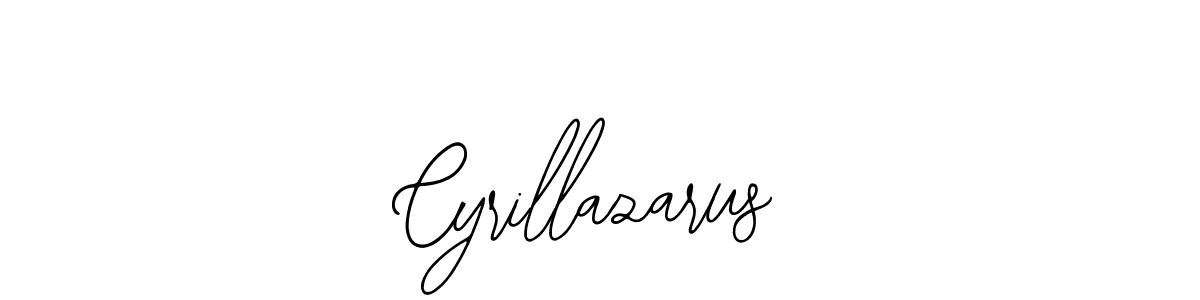 How to Draw Cyrillazarus signature style? Bearetta-2O07w is a latest design signature styles for name Cyrillazarus. Cyrillazarus signature style 12 images and pictures png