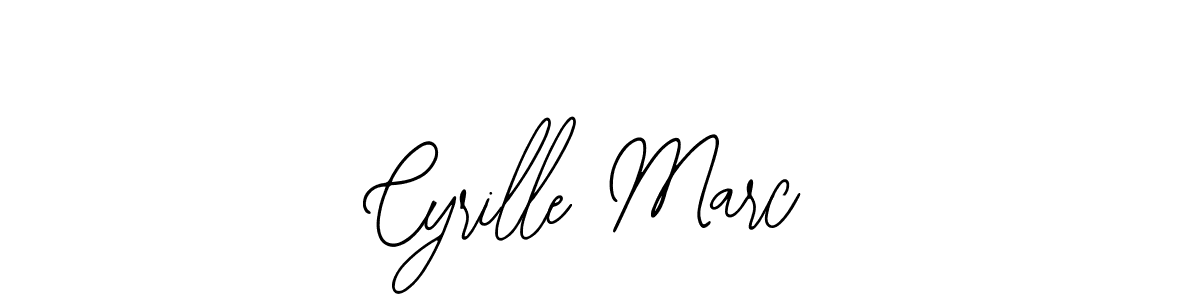 Design your own signature with our free online signature maker. With this signature software, you can create a handwritten (Bearetta-2O07w) signature for name Cyrille Marc. Cyrille Marc signature style 12 images and pictures png