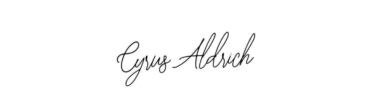 It looks lik you need a new signature style for name Cyrus Aldrich. Design unique handwritten (Bearetta-2O07w) signature with our free signature maker in just a few clicks. Cyrus Aldrich signature style 12 images and pictures png