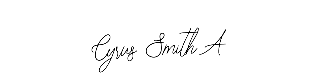 You should practise on your own different ways (Bearetta-2O07w) to write your name (Cyrus Smith A) in signature. don't let someone else do it for you. Cyrus Smith A signature style 12 images and pictures png