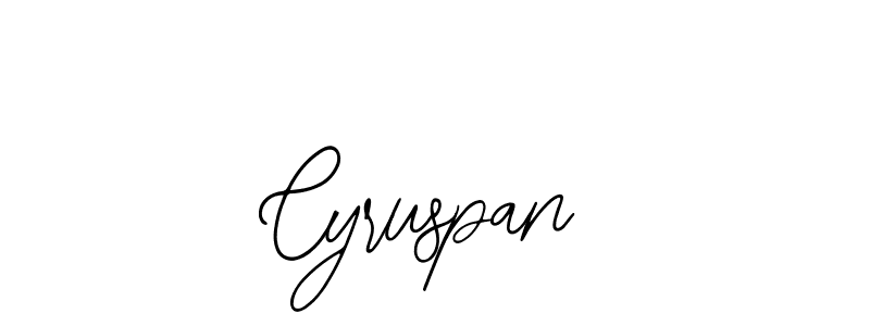 Cyruspan stylish signature style. Best Handwritten Sign (Bearetta-2O07w) for my name. Handwritten Signature Collection Ideas for my name Cyruspan. Cyruspan signature style 12 images and pictures png