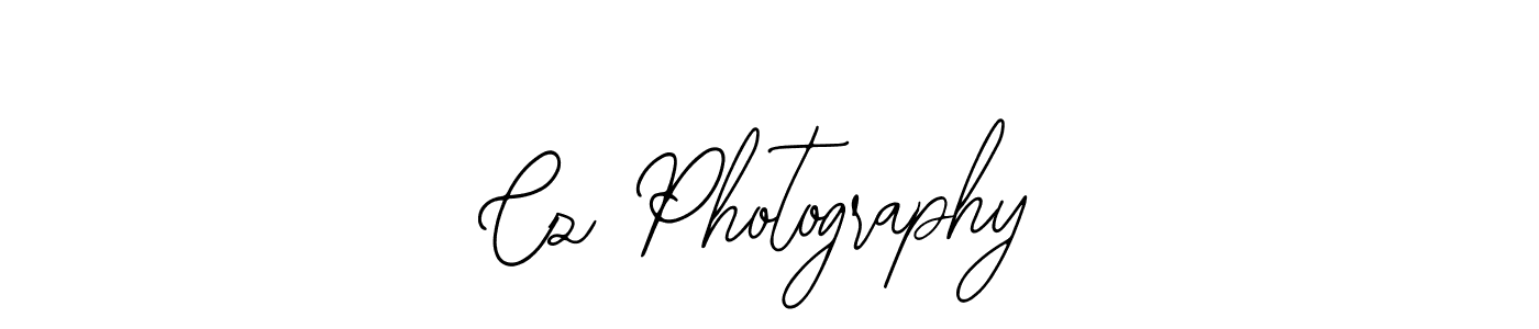 if you are searching for the best signature style for your name Cz Photography. so please give up your signature search. here we have designed multiple signature styles  using Bearetta-2O07w. Cz Photography signature style 12 images and pictures png