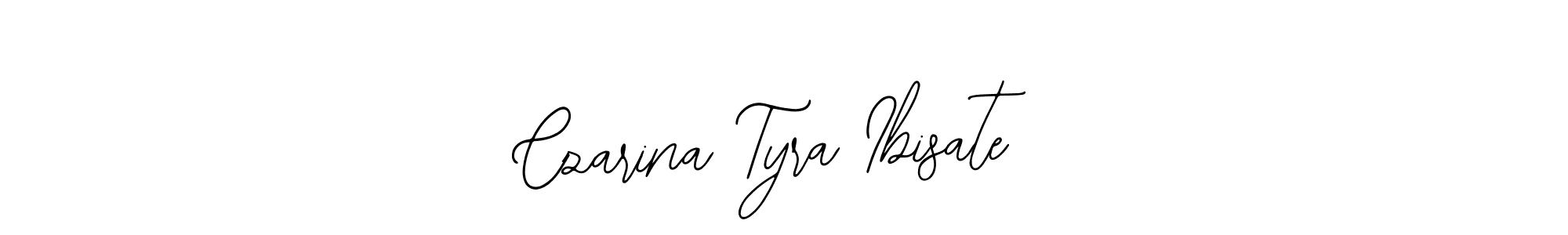 Make a beautiful signature design for name Czarina Tyra Ibisate. Use this online signature maker to create a handwritten signature for free. Czarina Tyra Ibisate signature style 12 images and pictures png