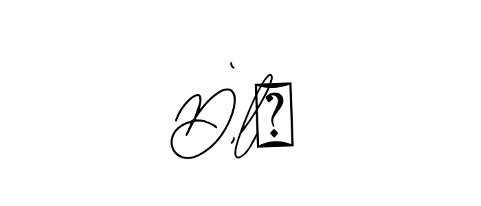 Create a beautiful signature design for name D‚l. With this signature (Bearetta-2O07w) fonts, you can make a handwritten signature for free. D‚l signature style 12 images and pictures png