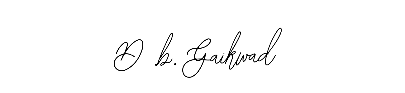 Similarly Bearetta-2O07w is the best handwritten signature design. Signature creator online .You can use it as an online autograph creator for name D .b. Gaikwad. D .b. Gaikwad signature style 12 images and pictures png