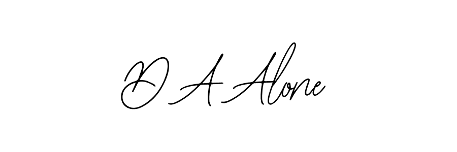 Best and Professional Signature Style for D A Alone. Bearetta-2O07w Best Signature Style Collection. D A Alone signature style 12 images and pictures png