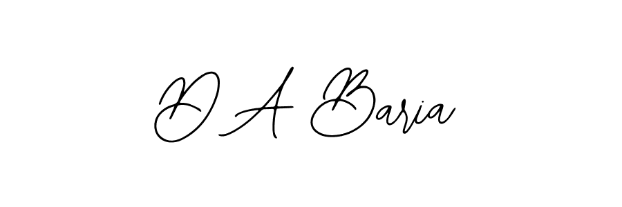 Best and Professional Signature Style for D A Baria. Bearetta-2O07w Best Signature Style Collection. D A Baria signature style 12 images and pictures png