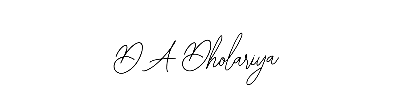 You can use this online signature creator to create a handwritten signature for the name D A Dholariya. This is the best online autograph maker. D A Dholariya signature style 12 images and pictures png