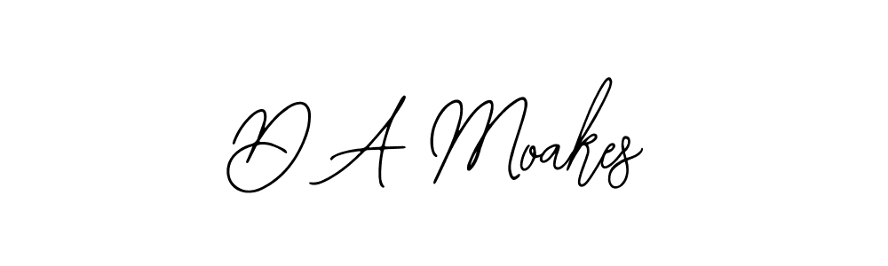 You can use this online signature creator to create a handwritten signature for the name D A Moakes. This is the best online autograph maker. D A Moakes signature style 12 images and pictures png