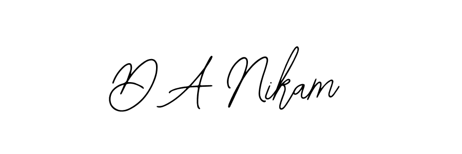 Check out images of Autograph of D A Nikam name. Actor D A Nikam Signature Style. Bearetta-2O07w is a professional sign style online. D A Nikam signature style 12 images and pictures png