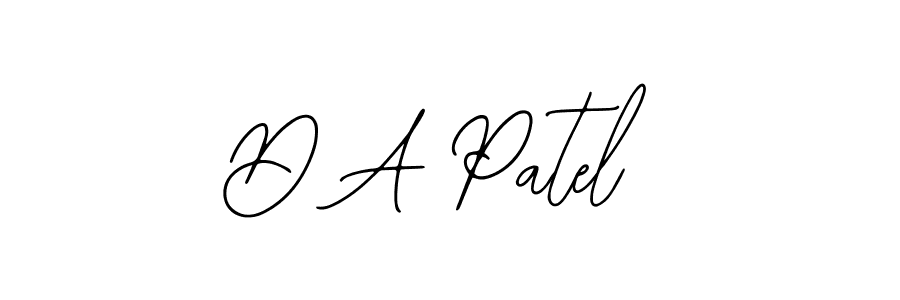 Here are the top 10 professional signature styles for the name D A Patel. These are the best autograph styles you can use for your name. D A Patel signature style 12 images and pictures png
