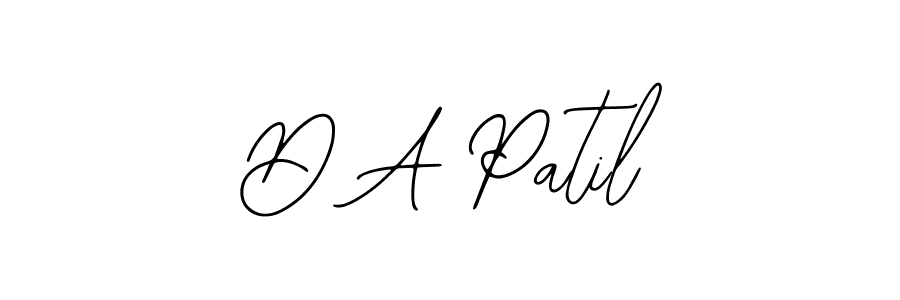 Also You can easily find your signature by using the search form. We will create D A Patil name handwritten signature images for you free of cost using Bearetta-2O07w sign style. D A Patil signature style 12 images and pictures png
