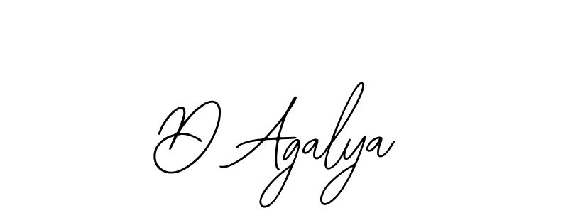 Make a beautiful signature design for name D Agalya. With this signature (Bearetta-2O07w) style, you can create a handwritten signature for free. D Agalya signature style 12 images and pictures png