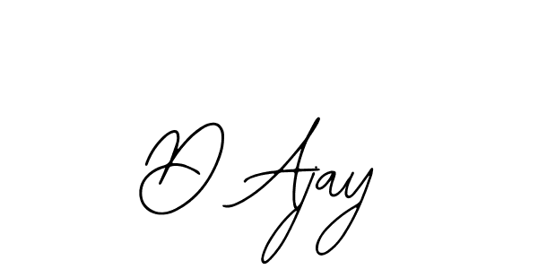 D Ajay stylish signature style. Best Handwritten Sign (Bearetta-2O07w) for my name. Handwritten Signature Collection Ideas for my name D Ajay. D Ajay signature style 12 images and pictures png
