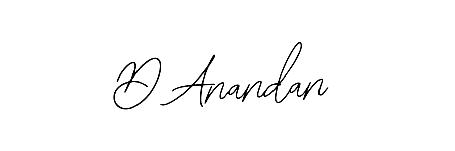 You should practise on your own different ways (Bearetta-2O07w) to write your name (D Anandan) in signature. don't let someone else do it for you. D Anandan signature style 12 images and pictures png