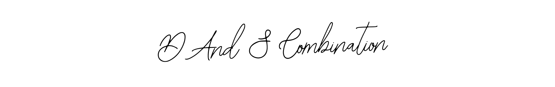 Make a beautiful signature design for name D And S Combination. With this signature (Bearetta-2O07w) style, you can create a handwritten signature for free. D And S Combination signature style 12 images and pictures png