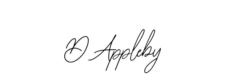 D Appleby stylish signature style. Best Handwritten Sign (Bearetta-2O07w) for my name. Handwritten Signature Collection Ideas for my name D Appleby. D Appleby signature style 12 images and pictures png