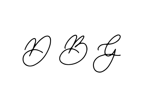 if you are searching for the best signature style for your name D B G. so please give up your signature search. here we have designed multiple signature styles  using Bearetta-2O07w. D B G signature style 12 images and pictures png