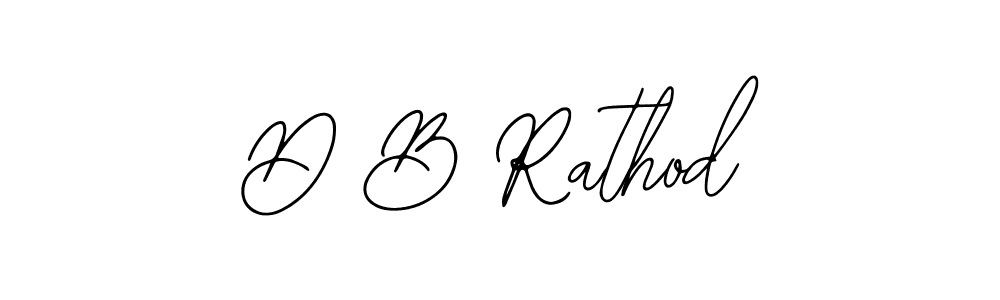 Make a beautiful signature design for name D B Rathod. Use this online signature maker to create a handwritten signature for free. D B Rathod signature style 12 images and pictures png