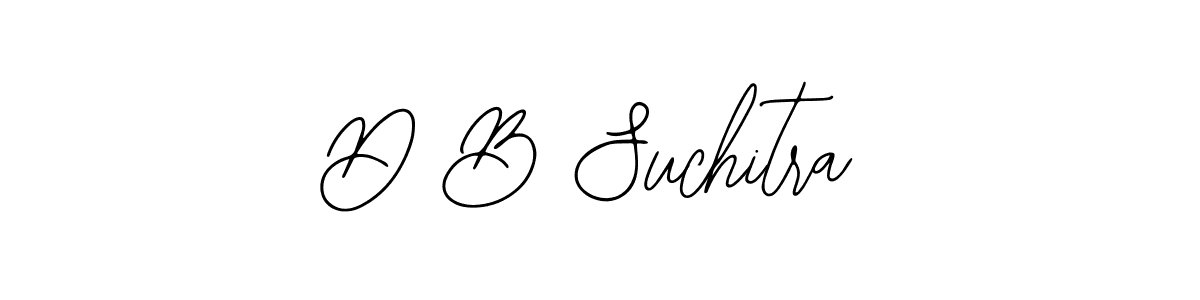 if you are searching for the best signature style for your name D B Suchitra. so please give up your signature search. here we have designed multiple signature styles  using Bearetta-2O07w. D B Suchitra signature style 12 images and pictures png