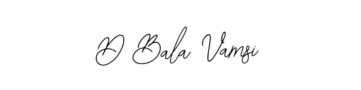 Make a beautiful signature design for name D Bala Vamsi. With this signature (Bearetta-2O07w) style, you can create a handwritten signature for free. D Bala Vamsi signature style 12 images and pictures png