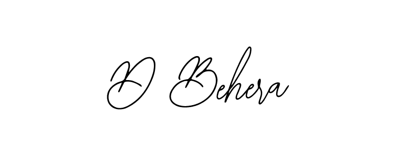 Also we have D Behera name is the best signature style. Create professional handwritten signature collection using Bearetta-2O07w autograph style. D Behera signature style 12 images and pictures png
