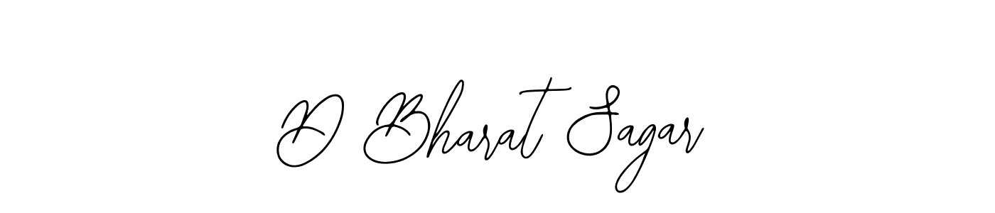 Make a short D Bharat Sagar signature style. Manage your documents anywhere anytime using Bearetta-2O07w. Create and add eSignatures, submit forms, share and send files easily. D Bharat Sagar signature style 12 images and pictures png