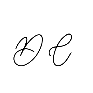 You should practise on your own different ways (Bearetta-2O07w) to write your name (D C) in signature. don't let someone else do it for you. D C signature style 12 images and pictures png