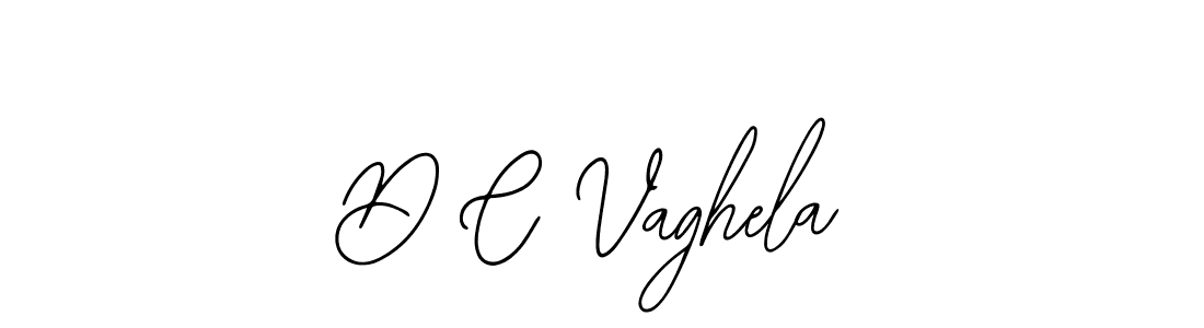 if you are searching for the best signature style for your name D C Vaghela. so please give up your signature search. here we have designed multiple signature styles  using Bearetta-2O07w. D C Vaghela signature style 12 images and pictures png