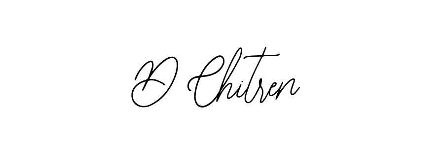 Design your own signature with our free online signature maker. With this signature software, you can create a handwritten (Bearetta-2O07w) signature for name D Chitren. D Chitren signature style 12 images and pictures png