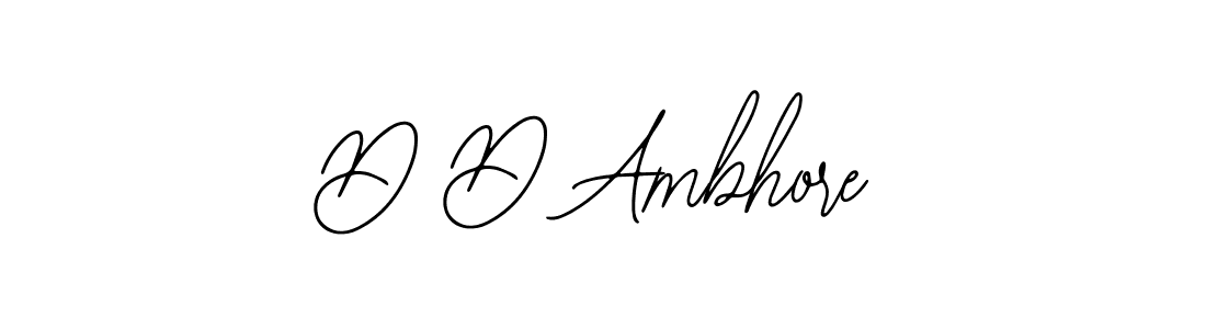 Also we have D D Ambhore name is the best signature style. Create professional handwritten signature collection using Bearetta-2O07w autograph style. D D Ambhore signature style 12 images and pictures png