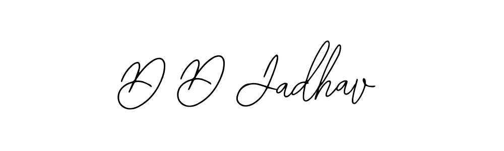 D D Jadhav stylish signature style. Best Handwritten Sign (Bearetta-2O07w) for my name. Handwritten Signature Collection Ideas for my name D D Jadhav. D D Jadhav signature style 12 images and pictures png