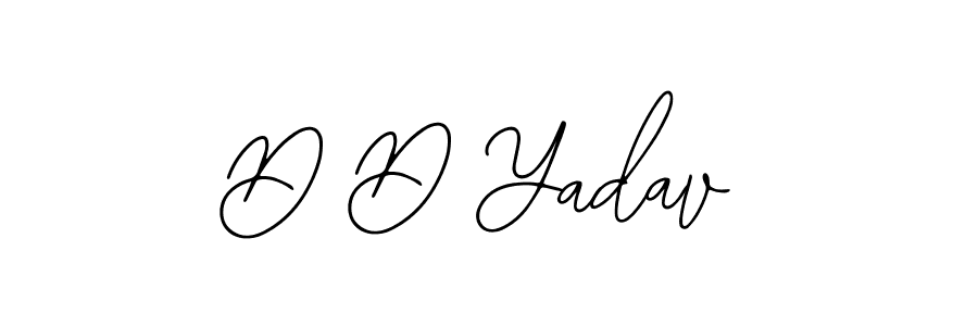 It looks lik you need a new signature style for name D D Yadav. Design unique handwritten (Bearetta-2O07w) signature with our free signature maker in just a few clicks. D D Yadav signature style 12 images and pictures png