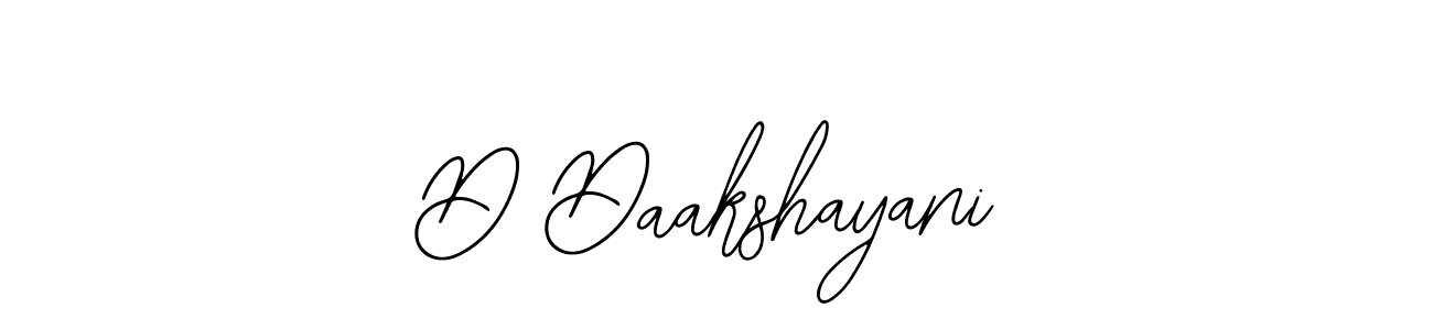 Also we have D Daakshayani name is the best signature style. Create professional handwritten signature collection using Bearetta-2O07w autograph style. D Daakshayani signature style 12 images and pictures png