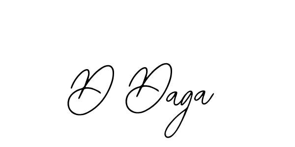 Make a beautiful signature design for name D Daga. Use this online signature maker to create a handwritten signature for free. D Daga signature style 12 images and pictures png