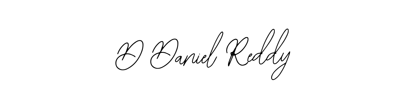 How to make D Daniel Reddy name signature. Use Bearetta-2O07w style for creating short signs online. This is the latest handwritten sign. D Daniel Reddy signature style 12 images and pictures png